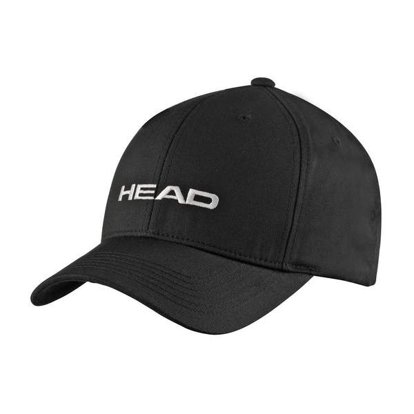 Black HEAD promotional cap for men.