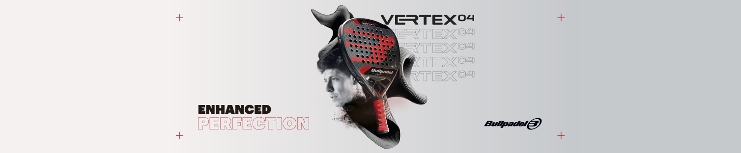 Bullpadel Vertex padel racket banner