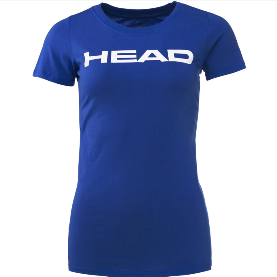 Head Womens Lucy T-Shirt Royal Blue/White