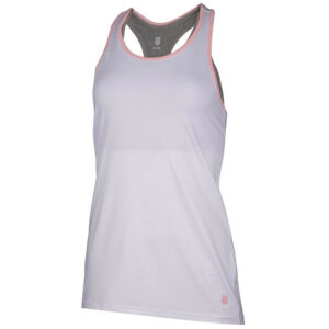 K-Swiss Hypercourt Express Women's Tank Top (White/Grey) - Size: Large