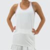K-Swiss Hypercourt Express Women's Tank Top (White/Grey) - Size: Large