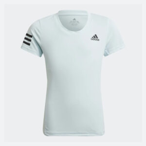 Adidas Girls Club T-Shirt (Almost Blue) - Size: 9-10 Years