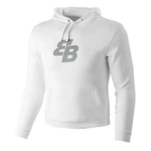 BB Mens Hoodie (White/Grey) - Size: X-Small