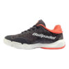 Bullpadel Womens Flow Hybrid Fly 24I Padel Shoes (Grey/Orange)