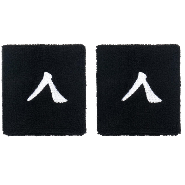 Kanso Wristband in black with Kanso logo in white on the front