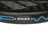 Close up view of the Adidas weight and balance system on the Adipower Padel Racket