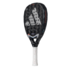 Adidas Metalbone Padel Racket right hand view with large three strip logo on the front