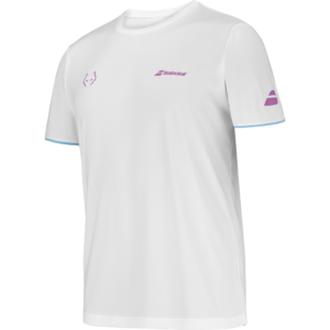 Babolat Crew Neck Tee Lebron (White/White) (2025)