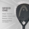 Speed One Racket Measurements