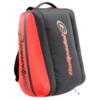 Base view of the Bullpadel Xplo Padel Racket Bag in Red
