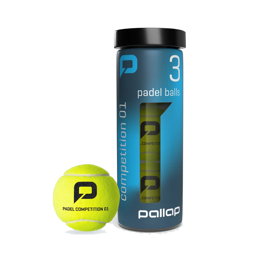Balles De Padel Dunlop Pro - 3 Balles FIP Officielles - Pour Compétition & Entraînement - Jaune Vif