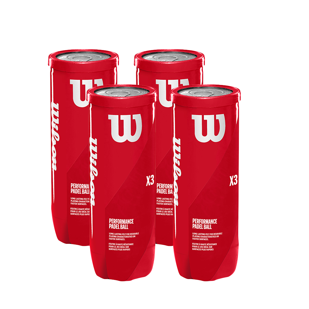 Wilson X3 Padel Ball (3 Ball) Dozen