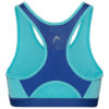 Head Womens Traverse Bra - Size: X-Small | Colour: Aqua/Royal Blue