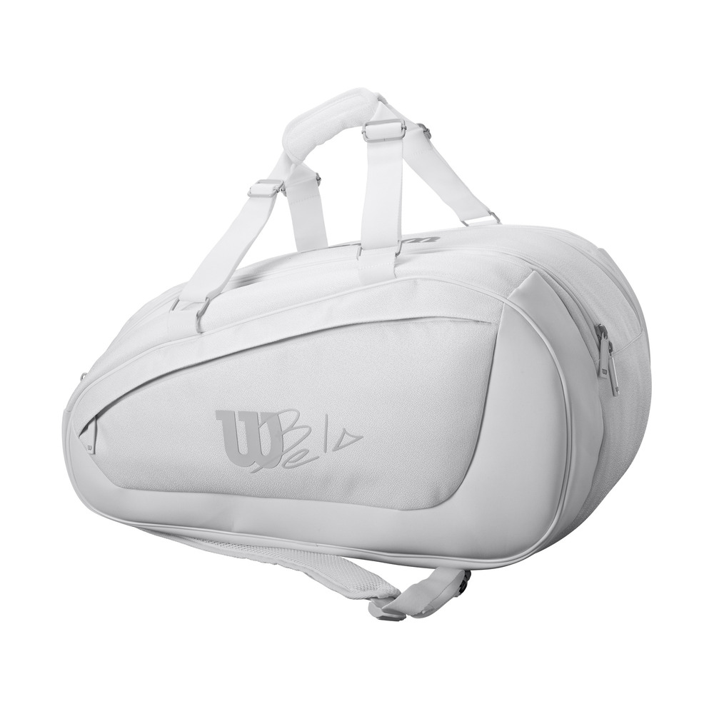 Wilson Bela Super Tour Padel Racket Bag (White) 2025