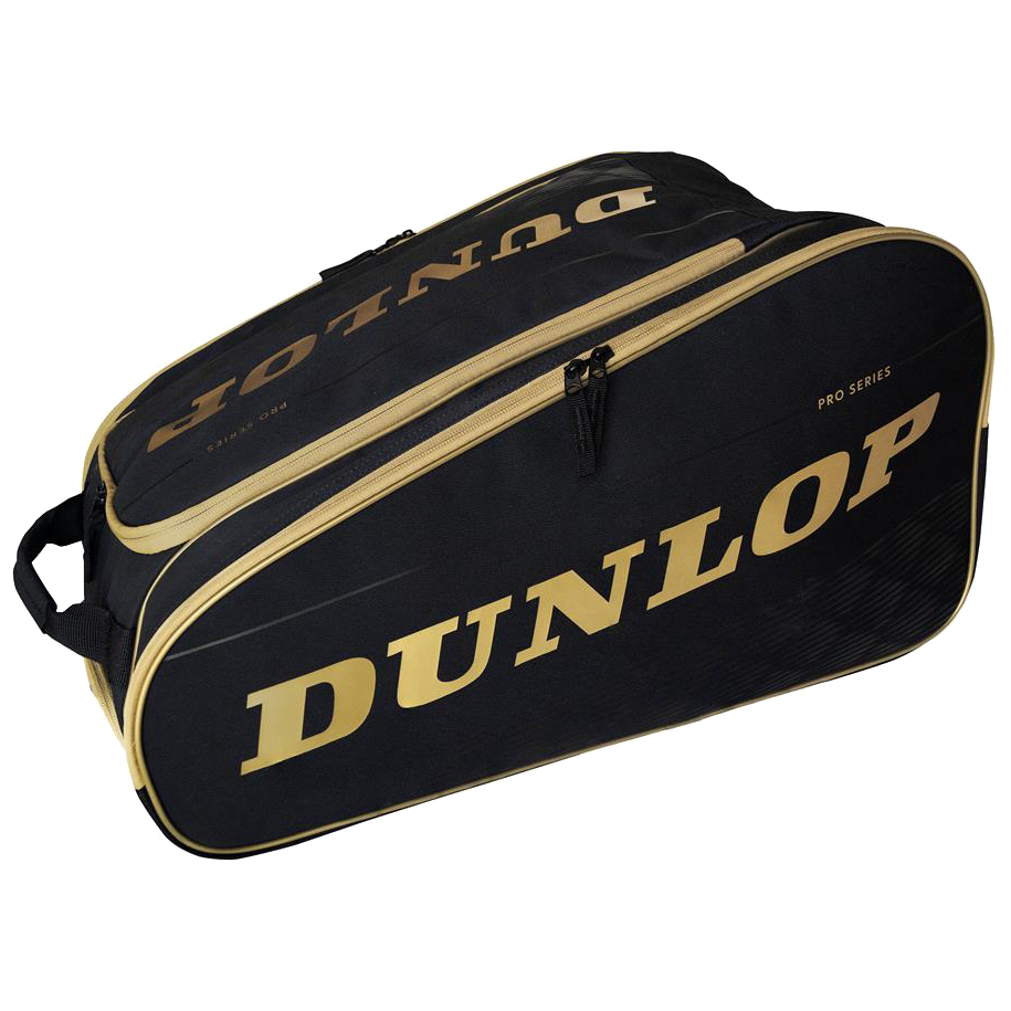 Dunlop Pro Series Padel Bag 2025 (Black/Gold)