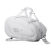 Wilson Bela Super Tour Padel Racket Bag (White) 2025