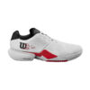 Wilson Mens Bela Tour Padel Shoe (White/Infrared/Black) (2025)