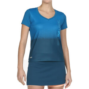 Bullpadel Womens Eriete T-Shirt (Intense Blue) - Size: Large