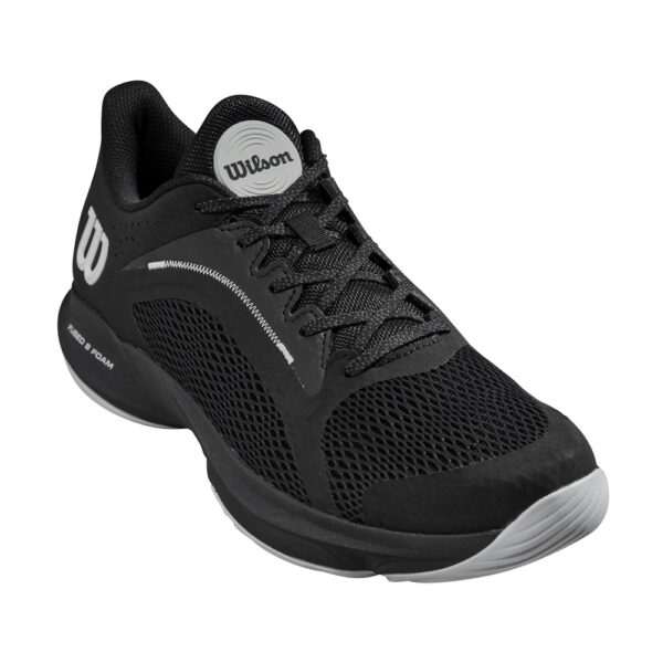Wilson Mens Hurakn 2.0 Padel Shoe (Black/Pearl Blue) (2025)