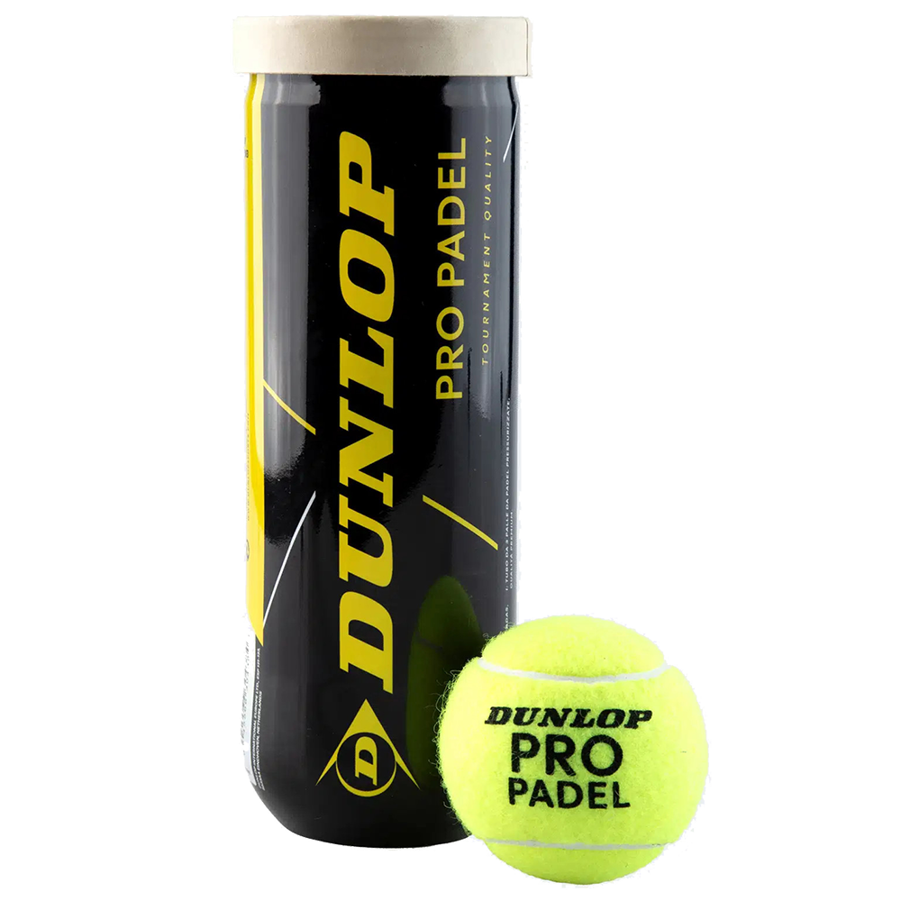 Dunlop Pro Padel 3 Padel Ball Tube