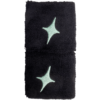 StarVie Black Wristbands with white star