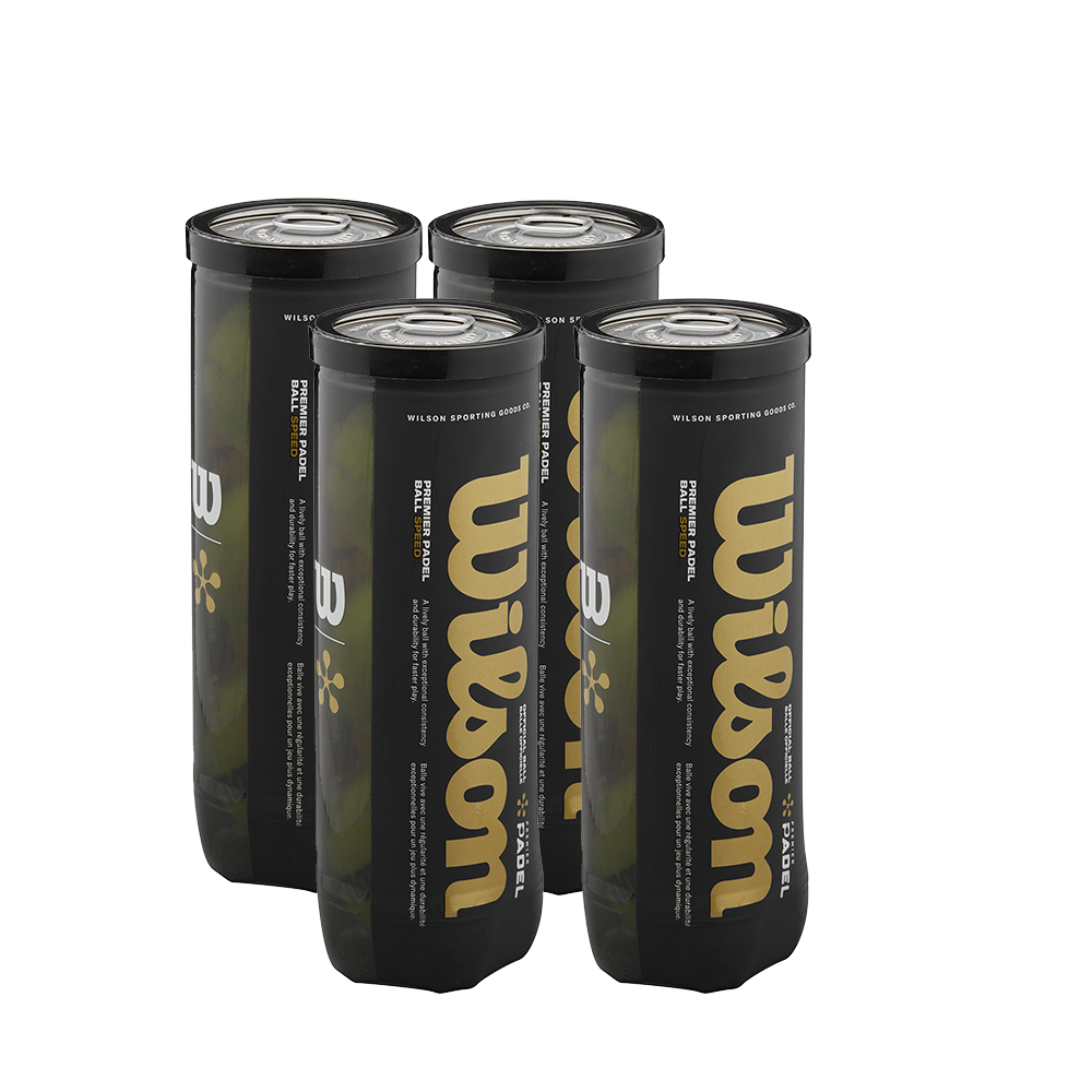 Wilson Premier Speed Padel Ball (3 Ball) Dozen