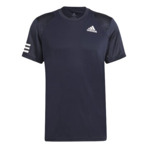 Adidas Mens Club 3 Stripe T-Shirt (2021) - Size: X-Small | Colour: Navy