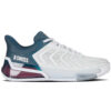 K-Swiss Mens Ultrashot 4 Clay Court Shoes (White/Stargazer/Neon Blaze) 2025