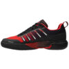 K-Swiss Mens Ultra Court Padel Shoes (Black/Anthracite/Sanyo Red) 2025