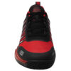 K-Swiss Mens Ultra Court Padel Shoes (Black/Anthracite/Sanyo Red) 2025