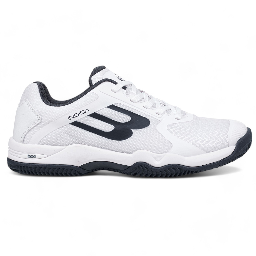 Chaussures Padel Bullpadel Indiga 25v – Taille EU 46 – Confort & Accroche Pour Terrain – Coloris Blanc