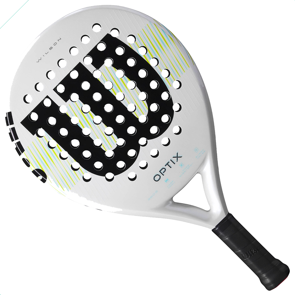 Wilson Optix v1 White Padel Racket (2025)