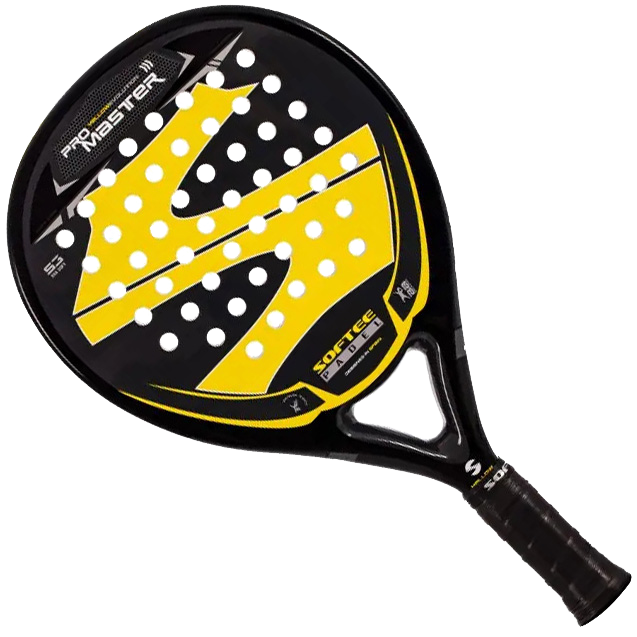 Softee Pro Master Evolution Padel Racket (Yellow)