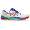 Asics Mens Gel-Challenger 15 Padel Shoe (White/Vivid Coral) 2025