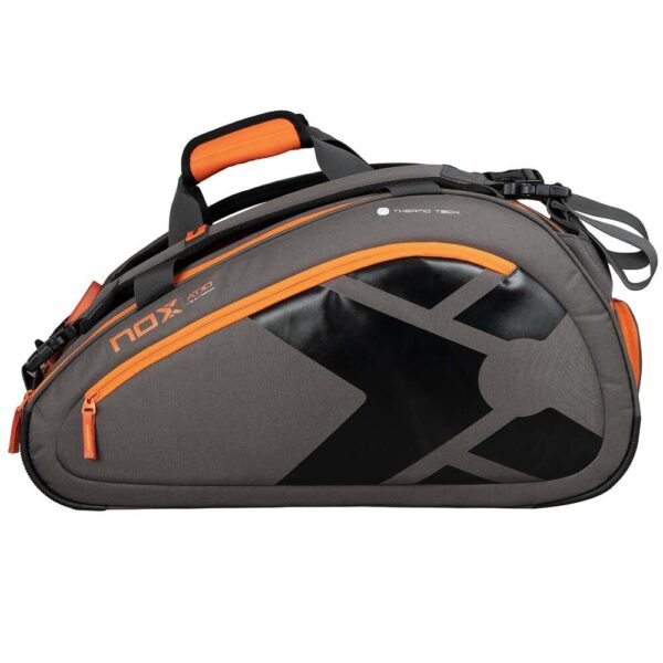 NOX AT10 Team Padel Racket Bag (Grey/Orange)