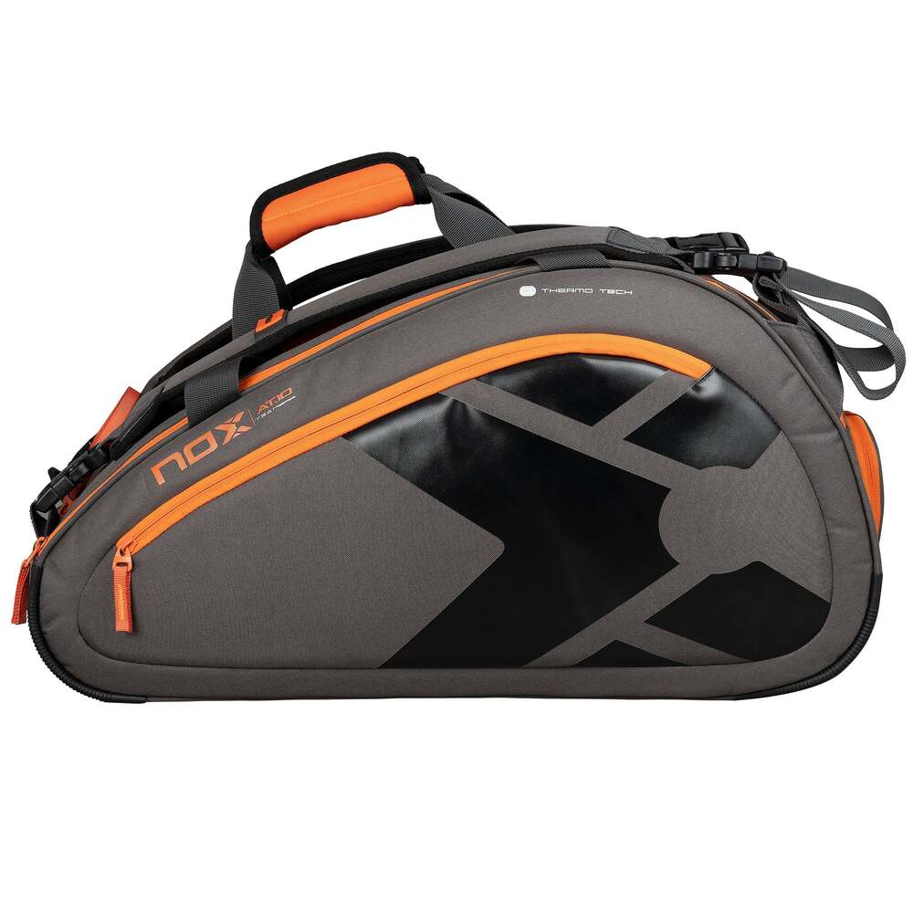 NOX AT10 Team Padel Racket Bag (Grey/Orange)