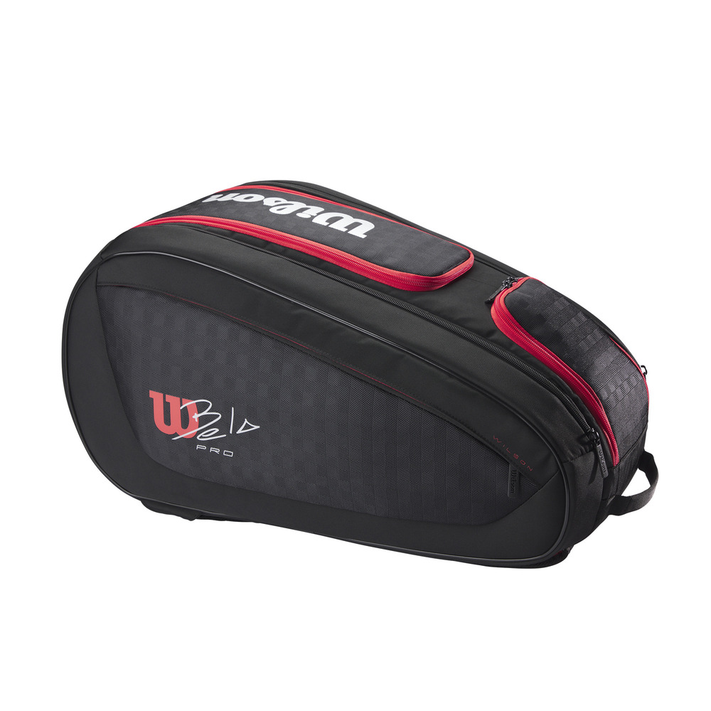 Wilson Bela V3 Padel Racket Bag (Black/Red) 2025