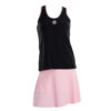 Black Crown Juarez Womens Vest Top (Black/Pink)