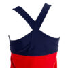 Black Crown Colima Womens Vest Top (Red/Navy)
