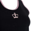 Black Crown Juarez Womens Vest Top (Black/Pink)