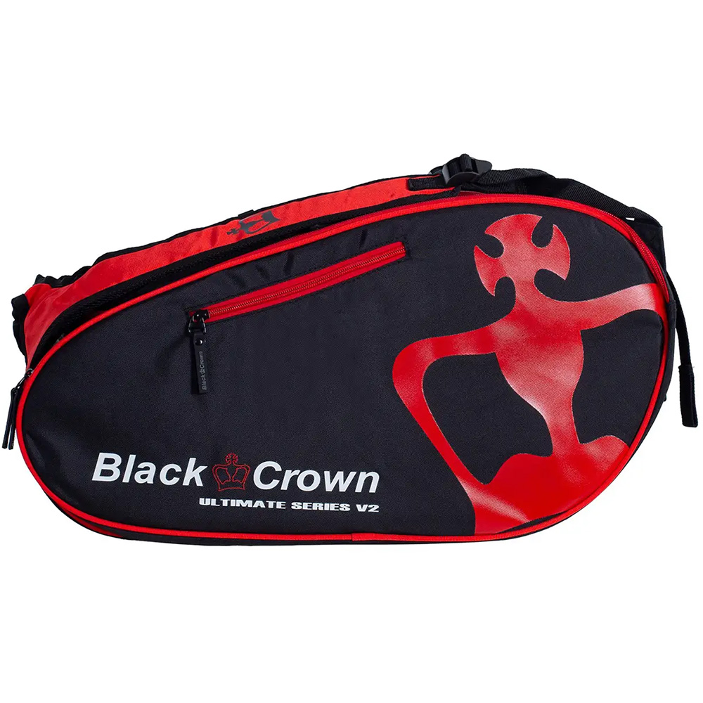 Black Crown Ultimate series V2 Padel Bag (2025) (Black/Red)