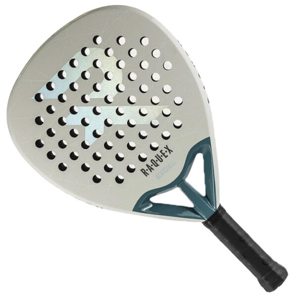 Raquex Excel Padel Racket (White)
