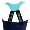 Black Crown Juarez Womens Vest Top (Navy/Blue)