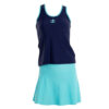 Black Crown Juarez Womens Vest Top (Navy/Blue)
