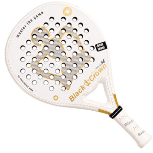 Black Crown Piton White Soft Padel Racket
