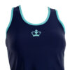 Black Crown Juarez Womens Vest Top (Navy/Blue)