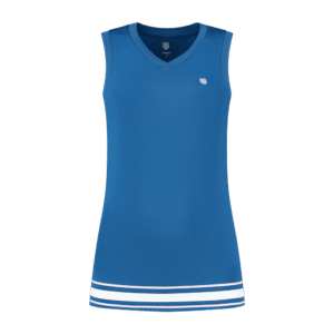 K-Swiss Womens Hypercourt Tank Top (Classic Blue) - Size: Small