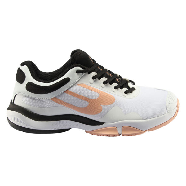 Bullpadel Womens Flow Hybrid Fly Padel Shoes (Coral) - 6.5 UK