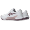 Asics Womens Gel-Challenger 14 Clay Court Shoe (White/Dusty Mauve) - Size: 8 UK