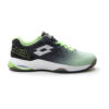 Lotto Mens Superrapida 100 Padel Shoes (Green Apple/White/Black) - Size: 6.5 UK